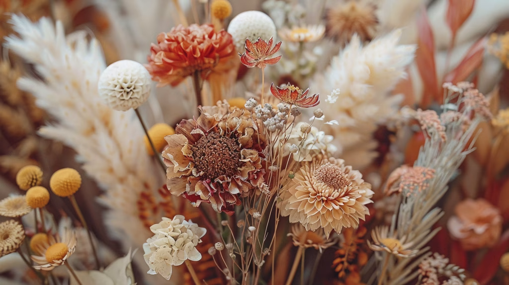 Fleurs séchées